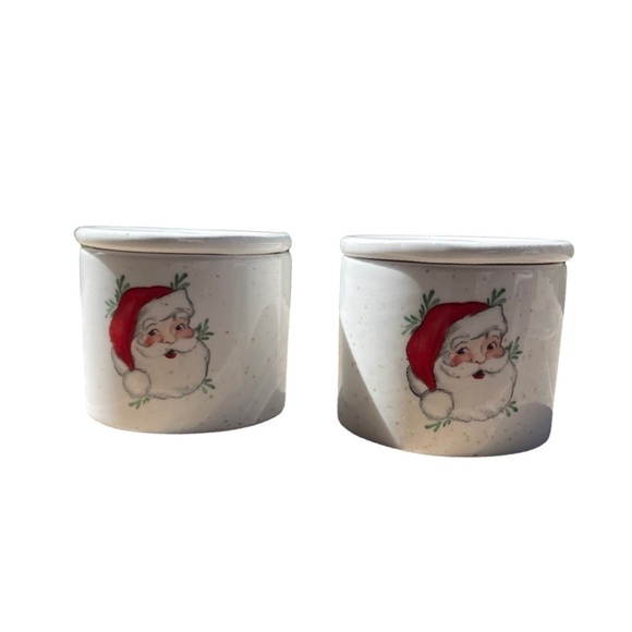 Santa salt & pepper cellars set - Picture 9 of 15